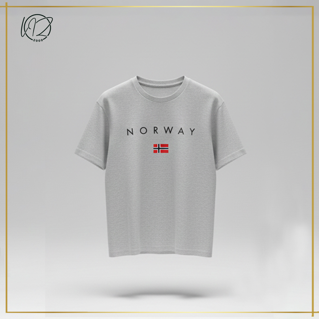 Grey NORWAY T-shirt